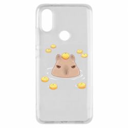 Чехол для Xiaomi Mi A2 Морда капибары - PrintSalon