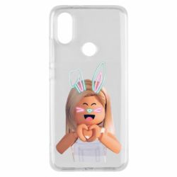 Чехол для Xiaomi Mi A2 Roblox girl - PrintSalon