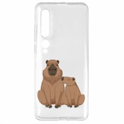 Чехол для Xiaomi Mi10/10 Pro Две капибары - PrintSalon