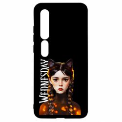 Чехол для Xiaomi Mi10/10 Pro Венздей кошка - PrintSalon