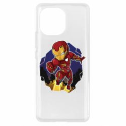 Чехол для Xiaomi Mi11 Flying Iron man - PrintSalon