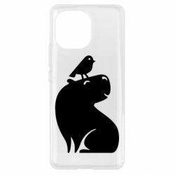 Чохол для Xiaomi Mi11 Копібара та Пташка - PrintSalon
