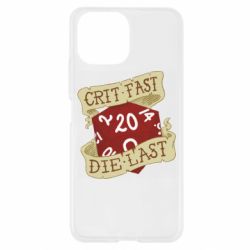 Чехол для Xiaomi Mi11 Lite Crit fast - die last - PrintSalon