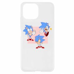 Чехол для Xiaomi Mi11 Lite Funny Sonic - PrintSalon