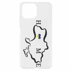 Чехол для Xiaomi Mi11 Lite Home. Map of Ukraine - PrintSalon