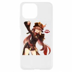 Чехол для Xiaomi Mi11 Lite Ху Тао Геншин - PrintSalon