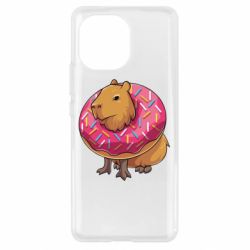 Чехол для Xiaomi Mi11 Пончик с капибарой - PrintSalon