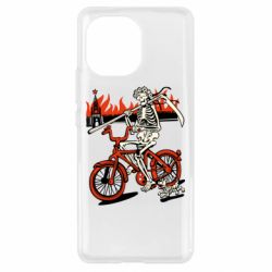 Чехол для Xiaomi Mi11 Смерть с косой в винке! Горящий кремль