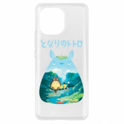 Чехол для Xiaomi Mi11 Тоторо на рыбалке - PrintSalon