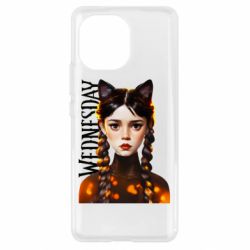 Чехол для Xiaomi Mi11 Венздей кошка - PrintSalon