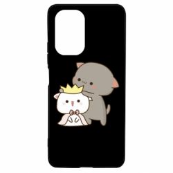 Чехол для Xiaomi Poco F3/K40 Чиби котики - PrintSalon