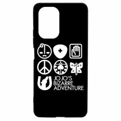 Чохол для Xiaomi Poco F3/K40 JoJo Symbols - PrintSalon