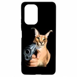 Чехол для Xiaomi Poco F3/K40 Шлепа с пистолетом - PrintSalon