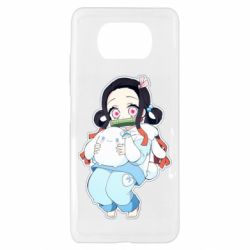 Чехол для Xiaomi Poco X3 Very cute Nezuko - PrintSalon