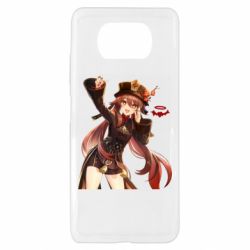 Чехол для Xiaomi Poco X3 Ху Тао Геншин - PrintSalon