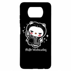 Чехол для Xiaomi Poco X3 Wednesday Hello Kitty - PrintSalon