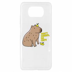 Чохол для Xiaomi Poco X3 Будь Капібарою - PrintSalon
