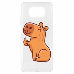 Чехол для Xiaomi Poco X3 Капибара лайк - PrintSalon