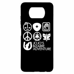 Чохол для Xiaomi Poco X3 JoJo Symbols - PrintSalon