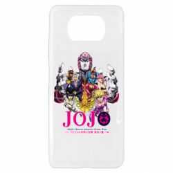 Чехол для Xiaomi Poco X3 JoJo Golden Wind - PrintSalon