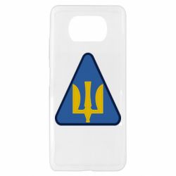 Чехол для Xiaomi Poco X3 Нарукавный знак воздушных сил Украины - PrintSalon