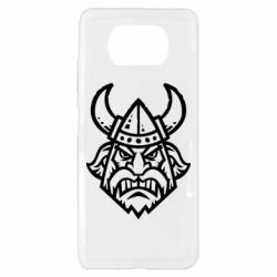 Чехол для Xiaomi Poco X3 Викинг в Шлеме - PrintSalon