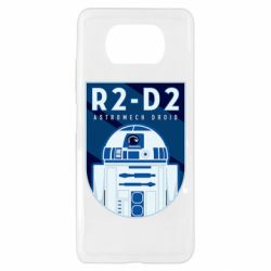 Чехол для Xiaomi Poco X3 R2-D2 emblem - PrintSalon