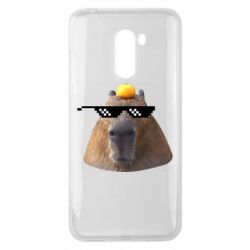 Чехол для Xiaomi Pocophone F1 Capybara cool - PrintSalon