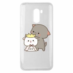 Чехол для Xiaomi Pocophone F1 Чиби котики - PrintSalon