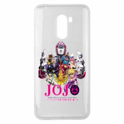 Чехол для Xiaomi Pocophone F1 JoJo Golden Wind - PrintSalon