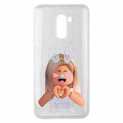 Чехол для Xiaomi Pocophone F1 Roblox girl - PrintSalon
