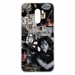 Чехол для Xiaomi Pocophone F1 Венздей Адамс. - PrintSalon
