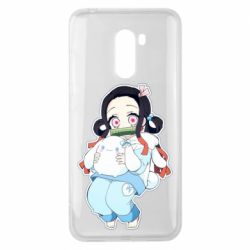 Чехол для Xiaomi Pocophone F1 Very cute Nezuko - PrintSalon