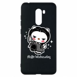 Чехол для Xiaomi Pocophone F1 Wednesday Hello Kitty - PrintSalon