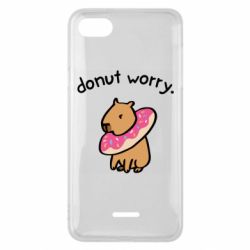 Чехол для Xiaomi Redmi 6A Donut Worry - PrintSalon