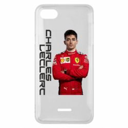 Чехол для Xiaomi Redmi 6A F1 Charles Leclerc - PrintSalon