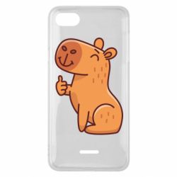 Чехол для Xiaomi Redmi 6A Капибара лайк - PrintSalon