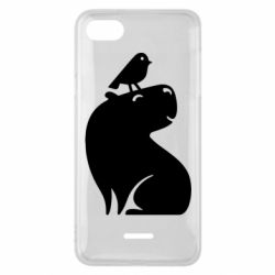 Чохол для Xiaomi Redmi 6A Копібара та Пташка - PrintSalon