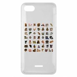 Чехол для Xiaomi Redmi 6A Коты мем. - PrintSalon