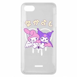 Чехол для Xiaomi Redmi 6A Kuromi and My Melody - PrintSalon