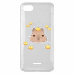 Чехол для Xiaomi Redmi 6A Морда капибары - PrintSalon