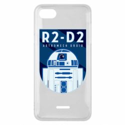 Чехол для Xiaomi Redmi 6A R2-D2 emblem - PrintSalon
