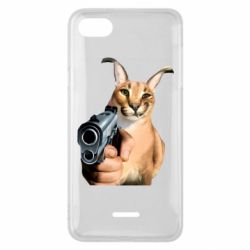Чехол для Xiaomi Redmi 6A Шлепа с пистолетом - PrintSalon