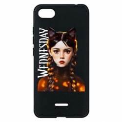 Чохол для Xiaomi Redmi 6A Венздей кішка