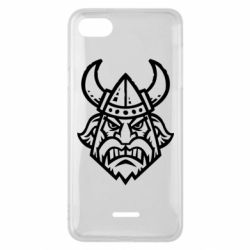 Чехол для Xiaomi Redmi 6A Викинг в Шлеме - PrintSalon