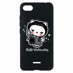 Чехол для Xiaomi Redmi 6A Wednesday Hello Kitty - PrintSalon
