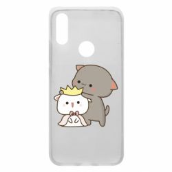 Чехол для Xiaomi Redmi 7 Чиби котики - PrintSalon