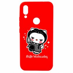 Чехол для Xiaomi Redmi 7 Wednesday Hello Kitty - PrintSalon