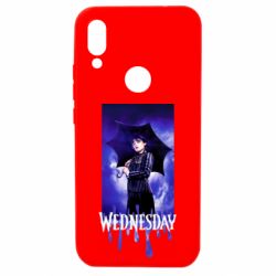 Чехол для Xiaomi Redmi 7 Wednesday Text Logo - PrintSalon