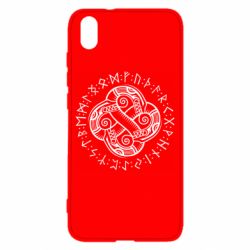 Чехол для Xiaomi Redmi 7A Celtic Dragon and Runes - PrintSalon